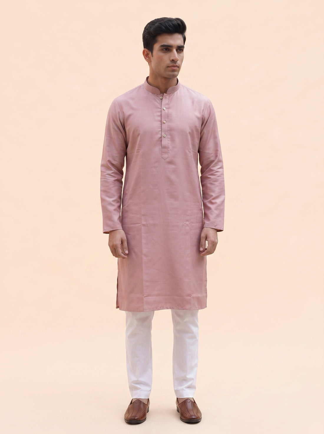 Aespen Mauve Kurta Pant for Mens - Aespenfashion.com
