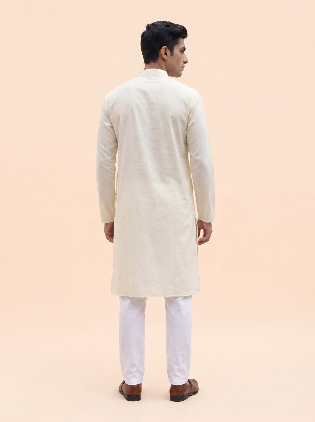 Aespen Royal Cream Kurta Pant for Mens - Aespenfashion.com