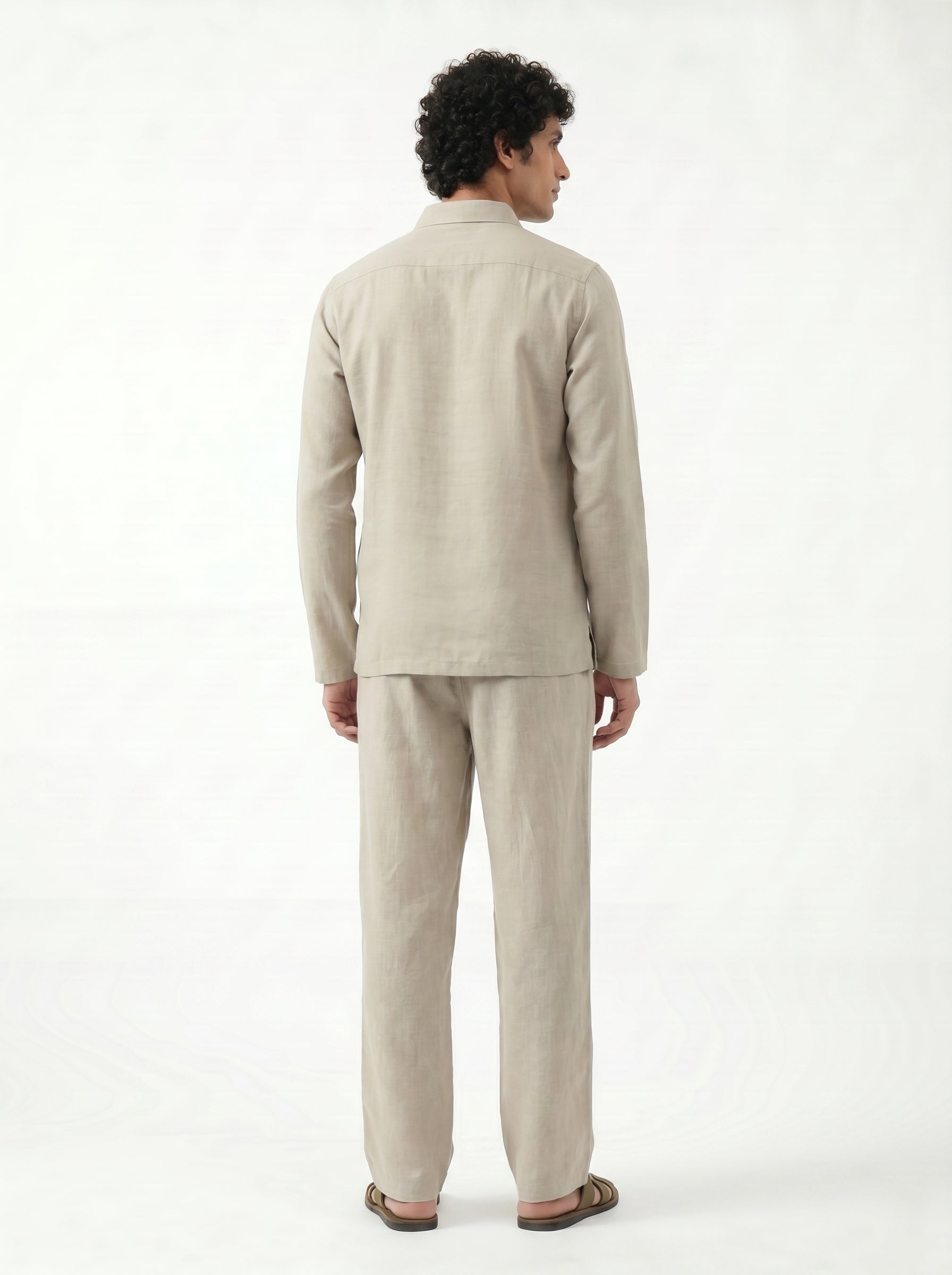 Aespen Mint Linen Kurta Pant for Men - Stylish and Comfortable Attire