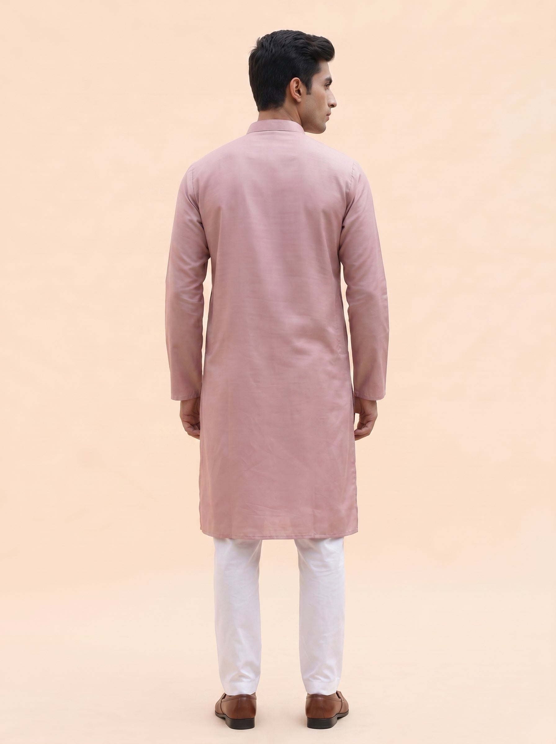 Aespen Mauve Kurta Pant for Mens - Aespenfashion.com