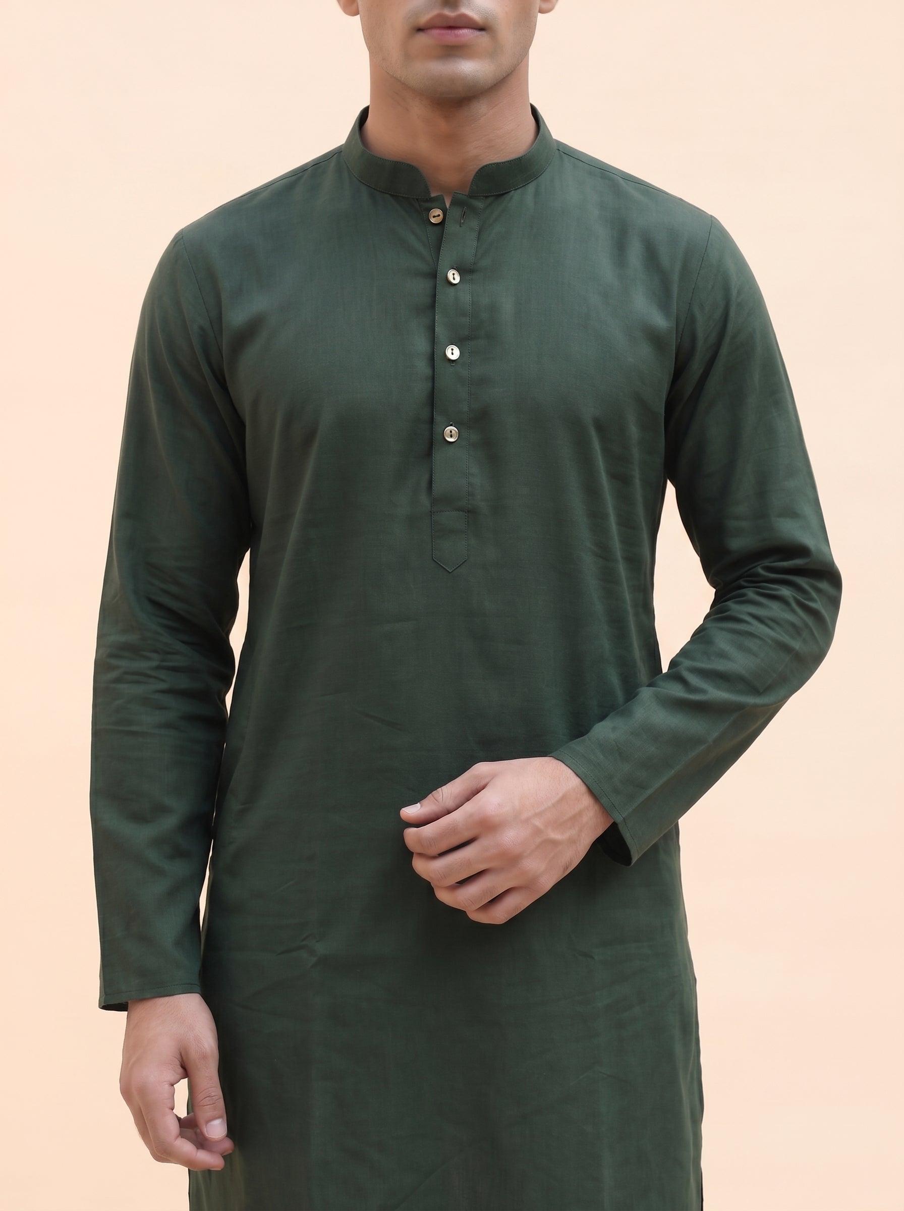 Aespen Emerald Green Kurta Pant for Mens - Aespenfashion.com