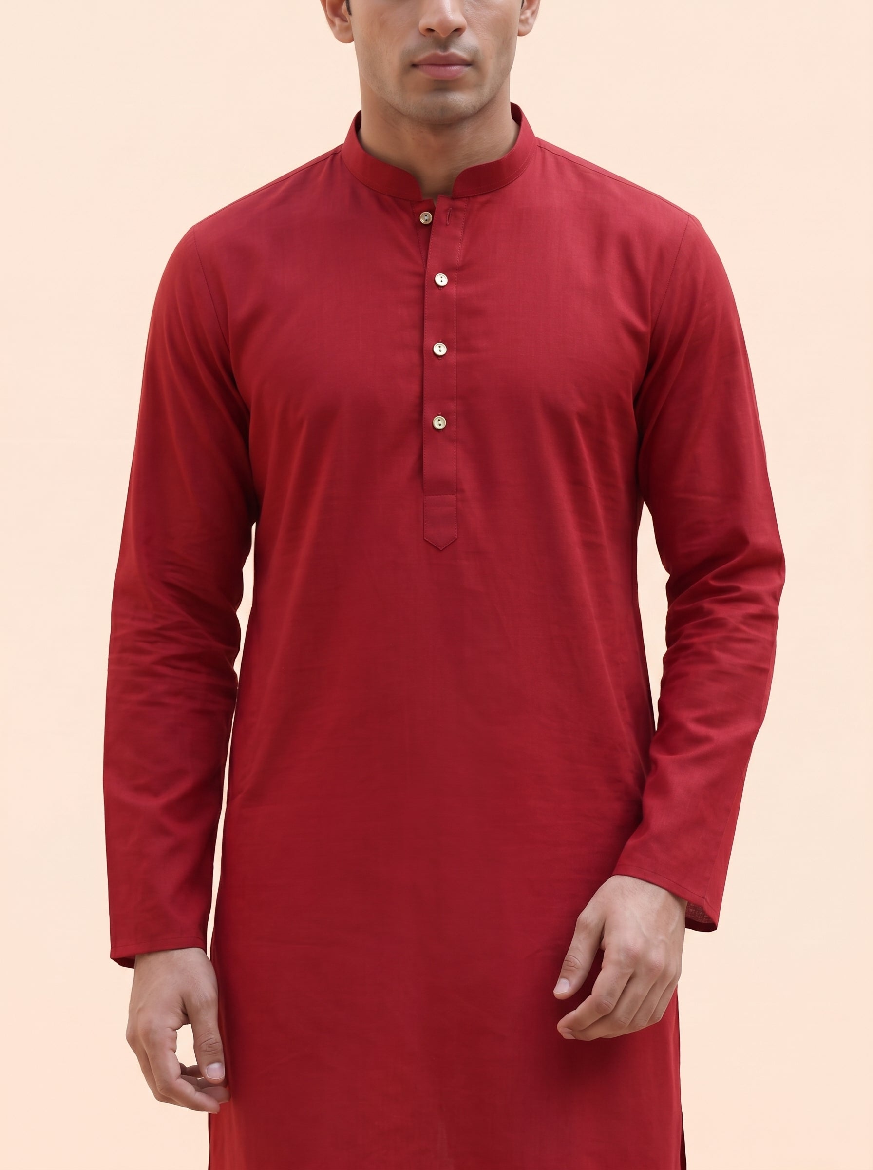 Aespen Regal Maroon Kurta Pant for Mens - Aespenfashion.com